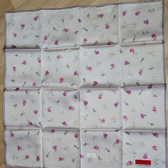 Charles Jourdan Paris Handkerchief - Picture 4 of 7